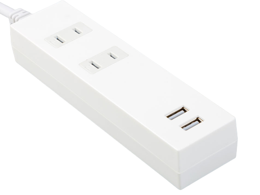 Тасмаҳои барқии тамдид бо 2 васлаки AC ва 2 порти USB-A